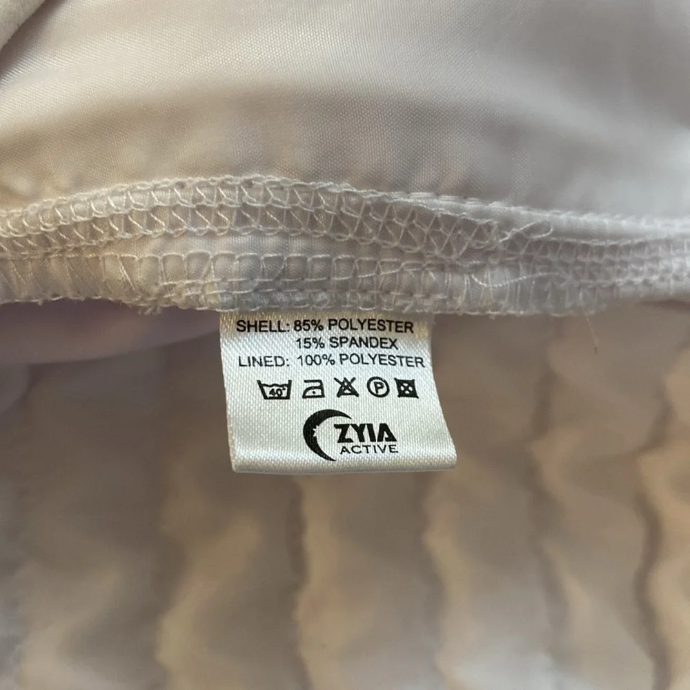 Zyia Active Solitude Jacket White Size Small